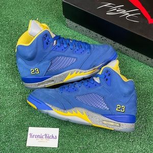 Jordan 5 Laney Blue Size 10